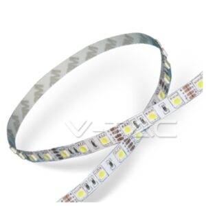 Strip LED 5050 IP20 60 Led/mt 9,6w/mt Luce Calda